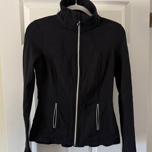 Lululemon Black Jacket w Mermaid Detailing on Back